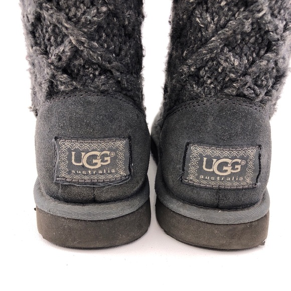 UGG Lattice Cardy Cuffable Knit Tall Winter Boots 7 - Picture 13 of 13